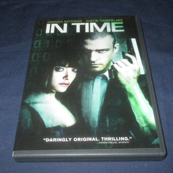 In Time (DVD, 2011) Justin Timberlake, Amanda Seyfried Cillian Murphy - Picture 1 of 3